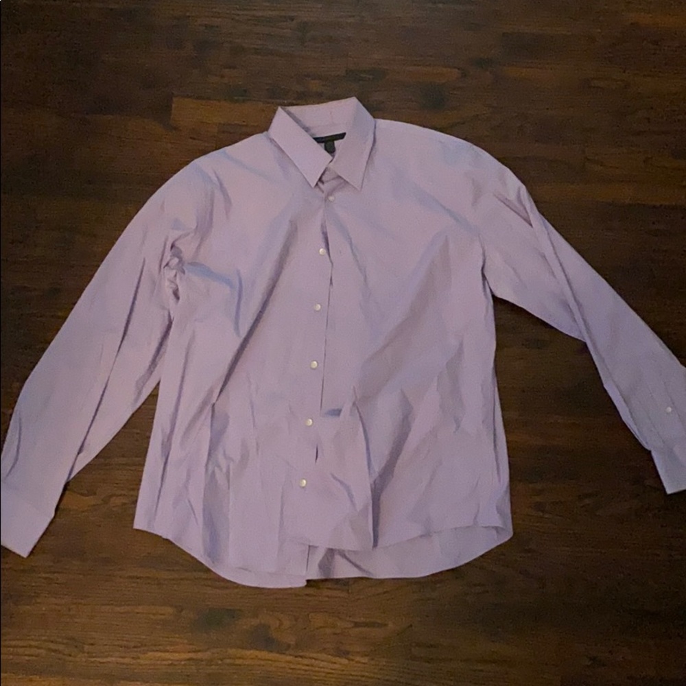 Express Dress Shirt XXL 18-18 1/2 Lavender